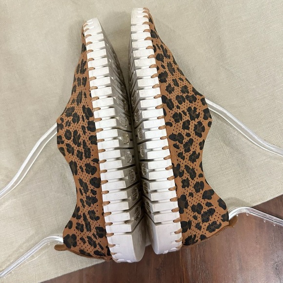 ILSE JACOBSEN Tulip 139 Perforated Slip-On Sneaker in Cheetah Print - Picture 5 of 11